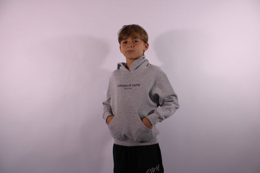 Powered By Faith Youth Hoodie