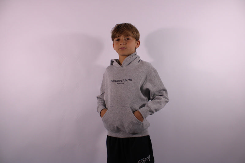 Powered By Faith Youth Hoodie
