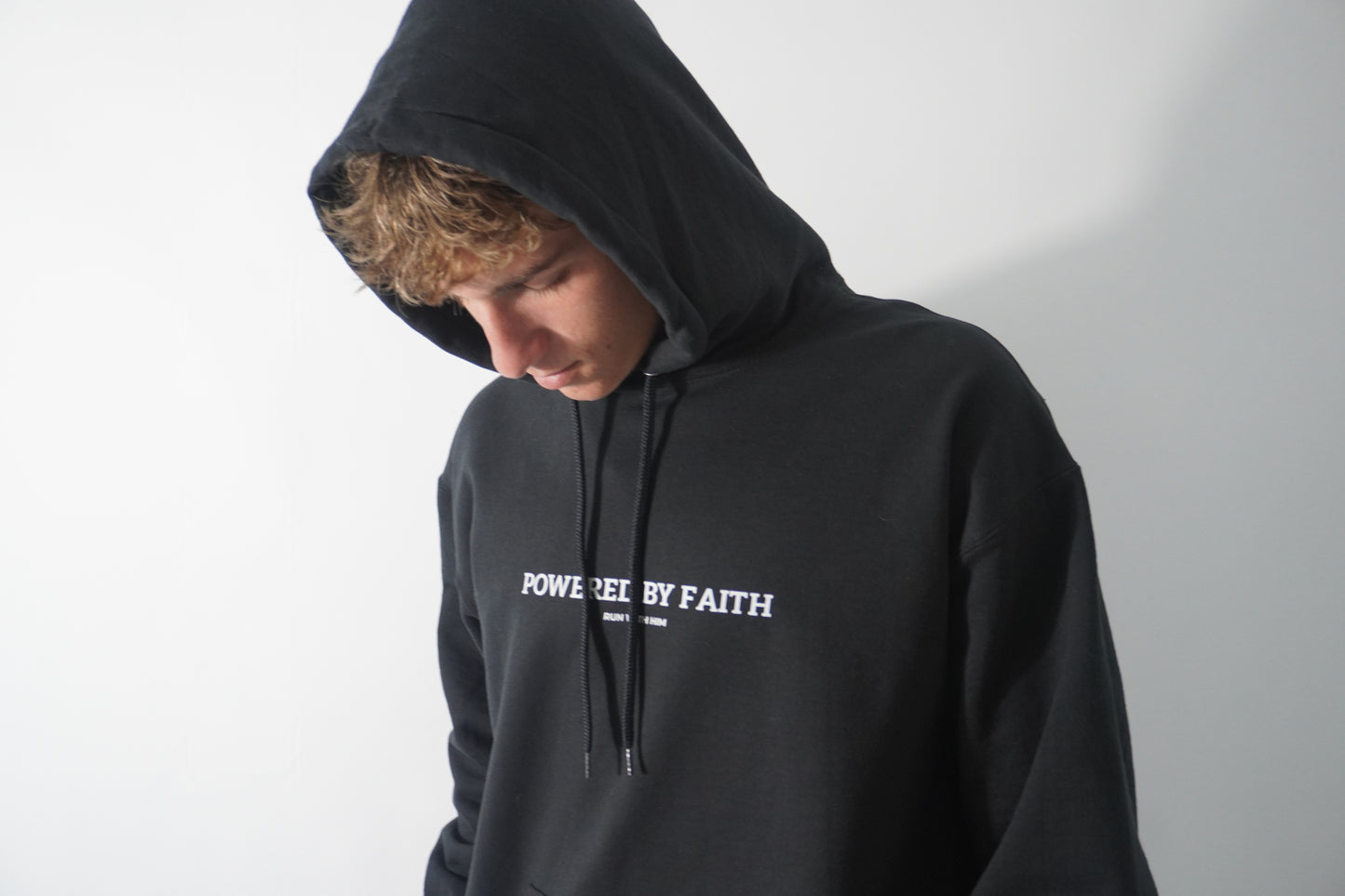 Powered by Faith Hoodie