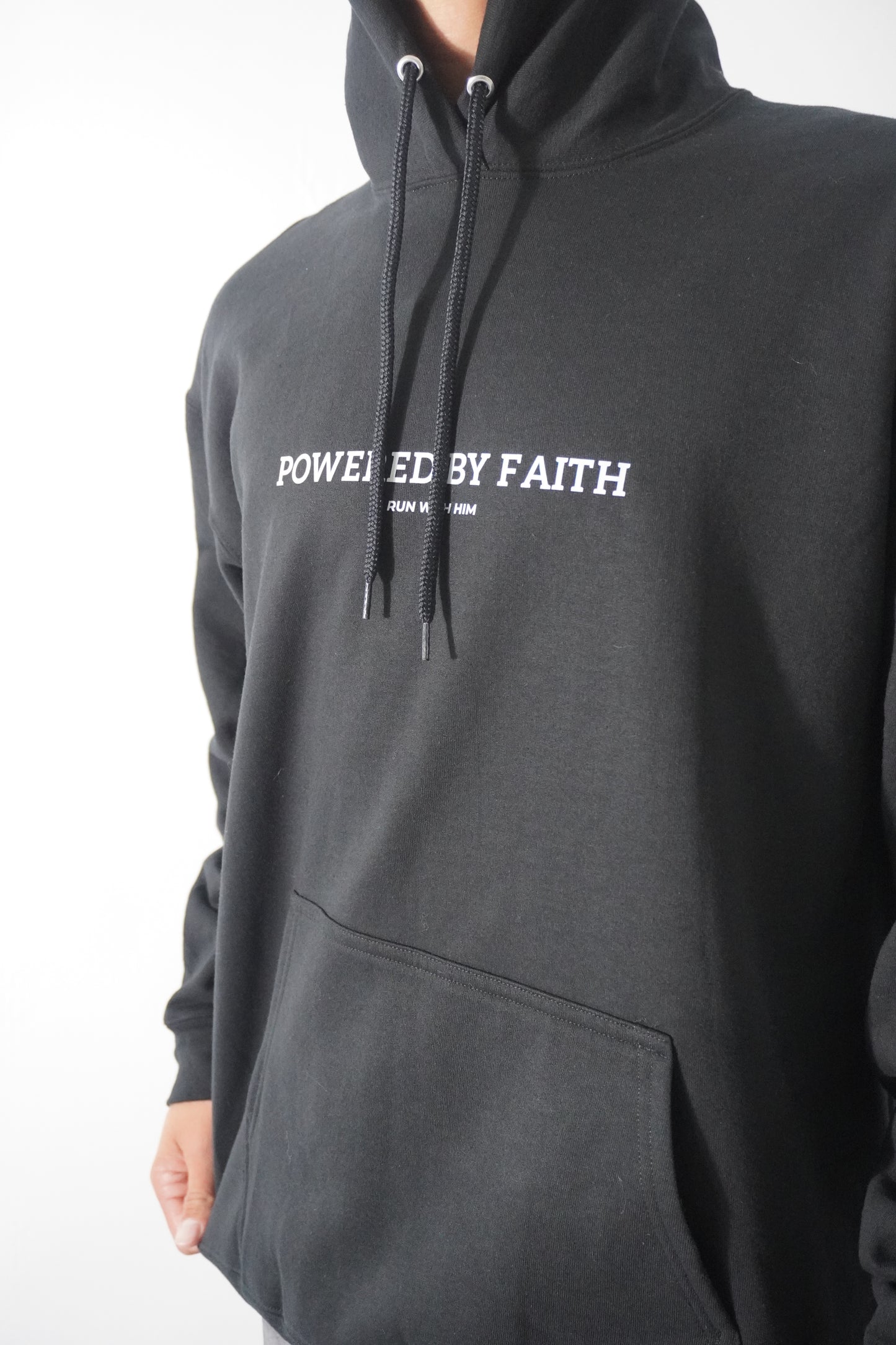 Powered by Faith Hoodie