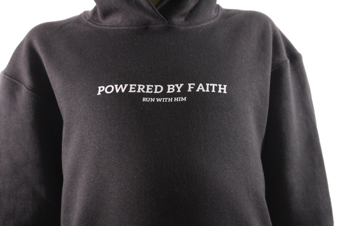 Powered By Faith Youth Hoodie